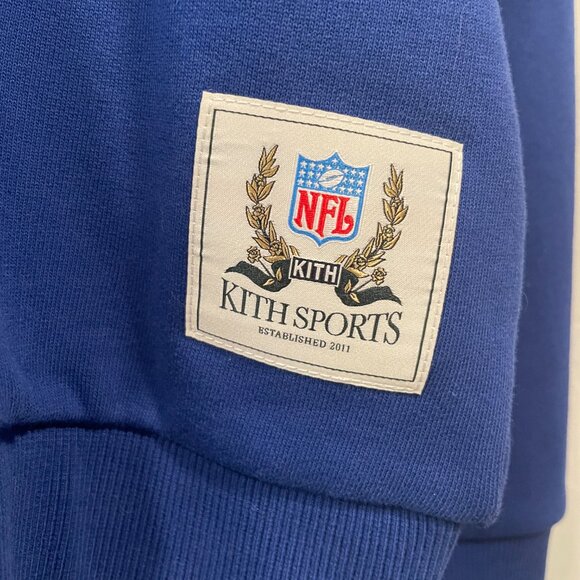 KITH for the NFL: Giants Helmet Nelson Vintage Crewneck - Picture 2 of 5